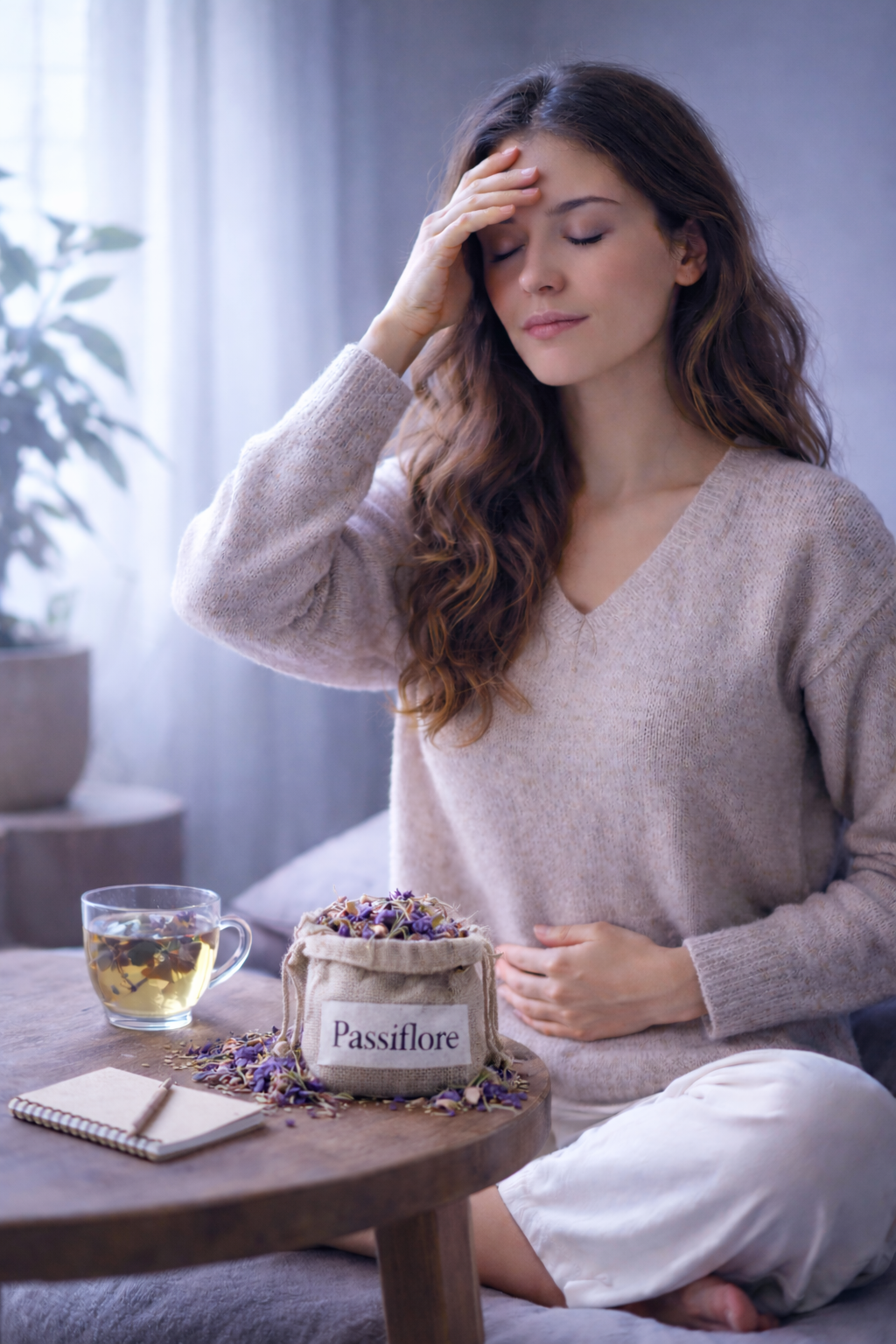 Rituel du troisième œil à la passiflore
